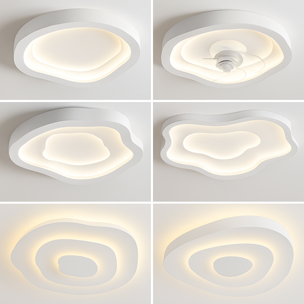 Plafonnier moderne à LEDs pour salon salle à manger chambre enfants salle d'étude allée décor à la maison - vue 5 sur 21