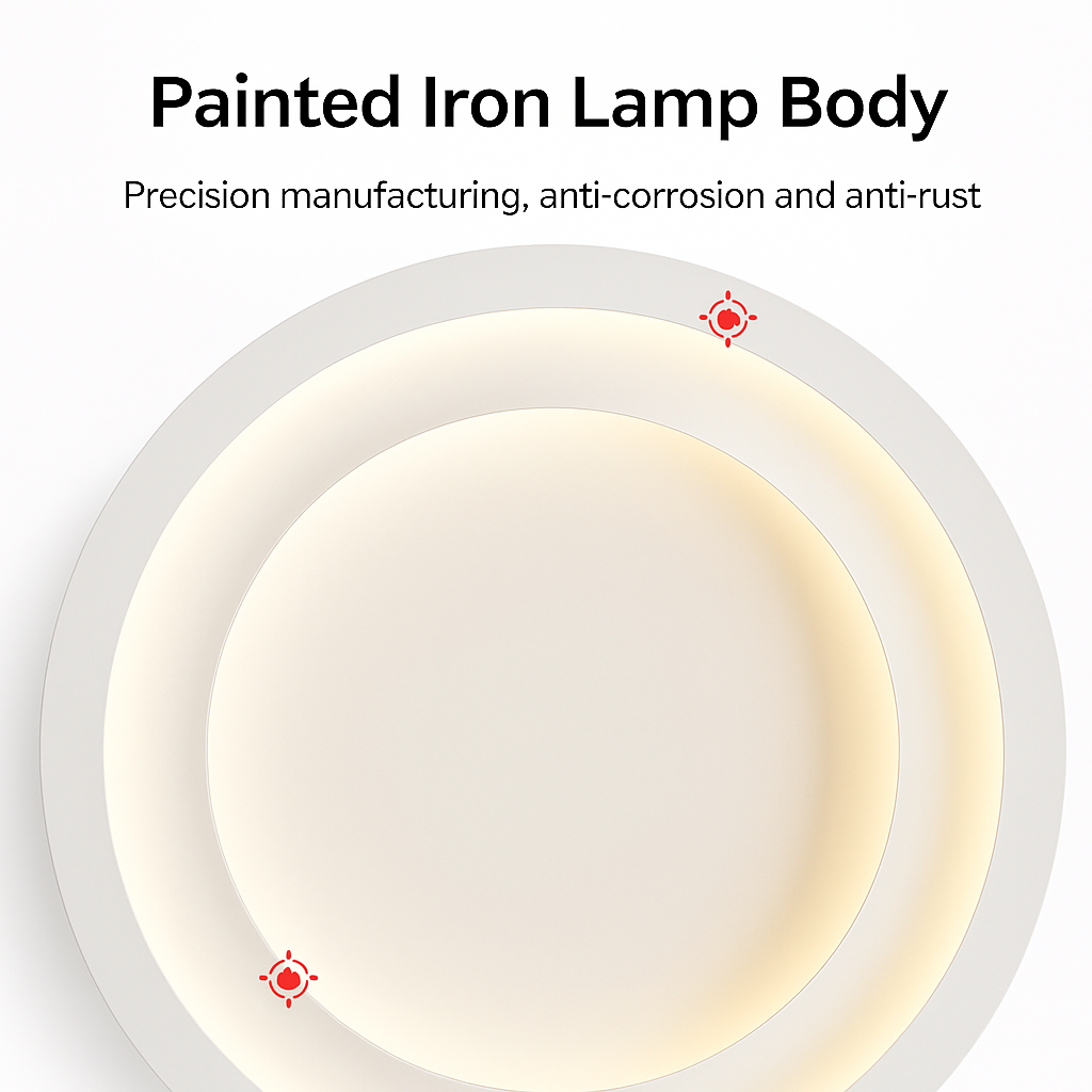 Plafonnier moderne à LEDs pour salon salle à manger chambre enfants salle d'étude allée décor à la maison - vue 6 sur 21