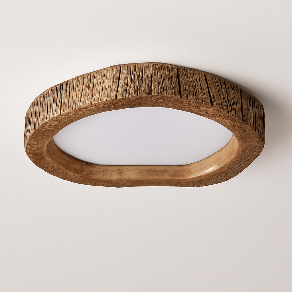 plafonnier moderne nordique protection des yeux lumière complète - vue 6 sur 9