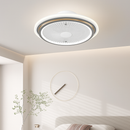 plafonnier moderne silencieux avec ventilateur et lumière télécommandé