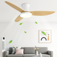 plafonnier moderne ventilateur de plafond télécommande lumière nordique variable