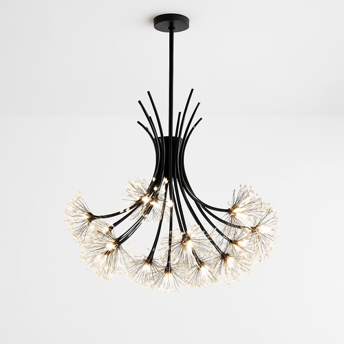 plafonnier nordique post-moderne en forme de pissenlit décoratif d'intérieur - vue 4 sur 11