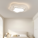 plafonnier nordique post-moderne luxueux en cristal simple