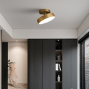 plafonnier nordique simple rond led éclairage lustre