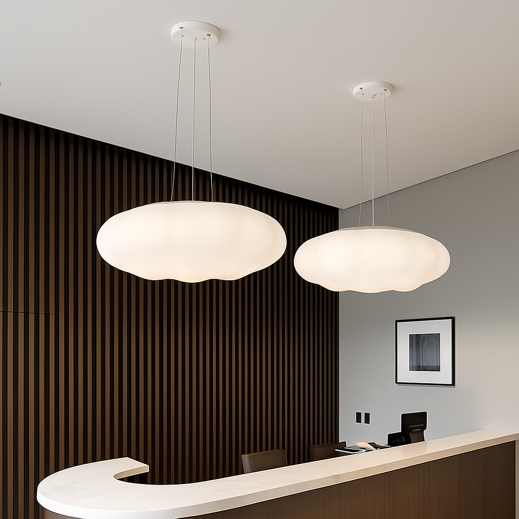 plafonnier nuage créatif moderne pour chambre d'enfant - vue 1 sur 22
