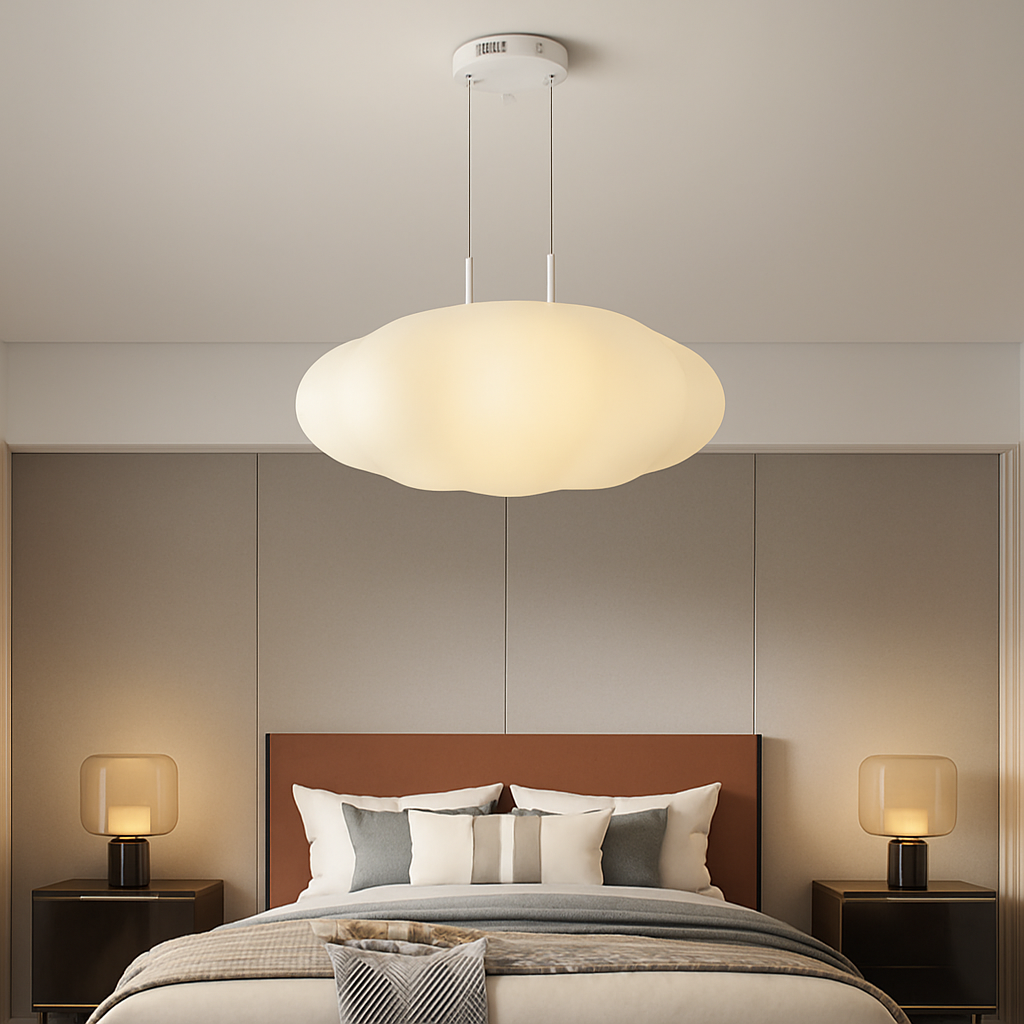 plafonnier nuage créatif moderne pour chambre d'enfant - vue 3 sur 22