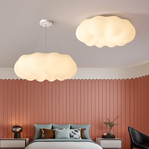 plafonnier nuage créatif moderne pour chambre d'enfant - vue 5 sur 22