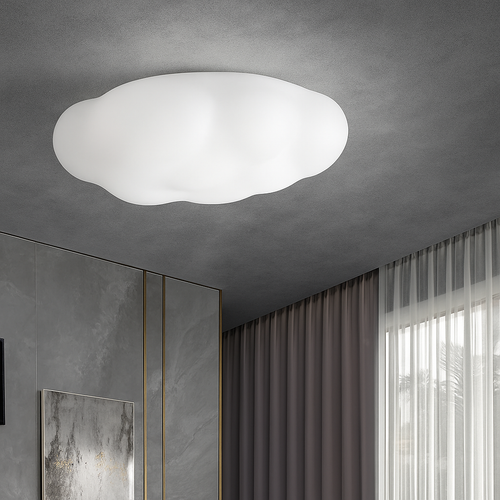plafonnier nuage créatif moderne pour chambre d'enfant - vue 6 sur 22