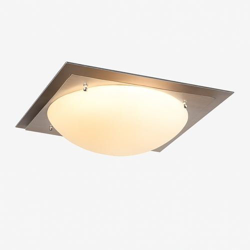 plafonnier rétro créatif en verre style bauhaus antique - vue 2 sur 7