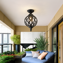 plafonnier rétro extérieur étanche style européen américain pour espaces extérieurs