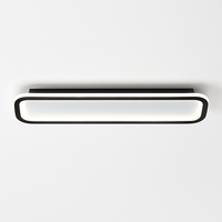 plafonnier rectangulaire moderne à leds lumière créative