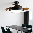plafonnier ventilateur avec lumière pour restaurant et espace intérieur