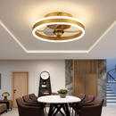 plafonnier ventilateur de plafond lumineux télécommandé dimmable décoratif