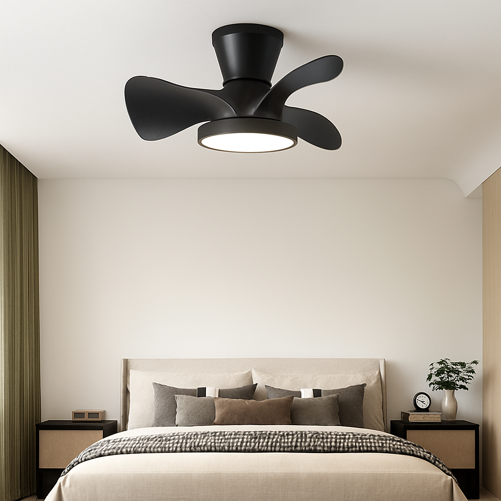 plafonnier ventilateur lumineux télécommandé pour chambre d'enfants - vue 3 sur 14