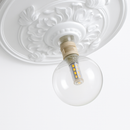 plafonnier vintage français simple moderne avec éclairage sculpté