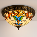 plafonnier vintage style art déco pour éclairage intérieur