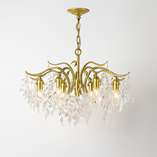 plafonnier winfordo américain simple en cristal 	 	 wf-xd005 - vue 2 sur 15