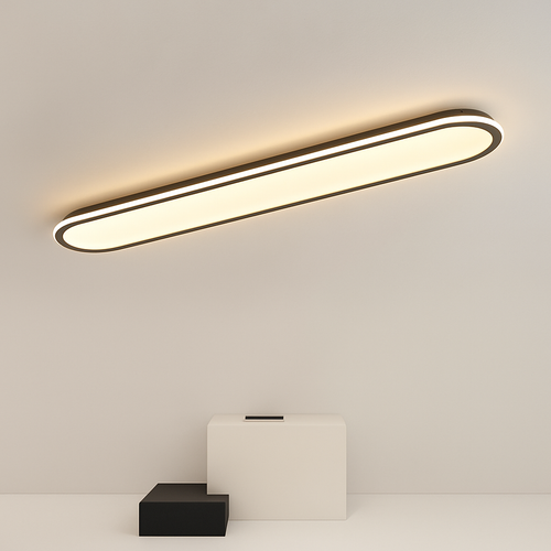 plafonniers annulaires nordiques leds modernes pour restaurant de cuisine - vue 2 sur 18