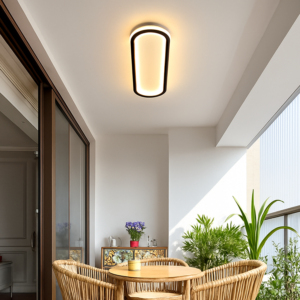 plafonniers annulaires nordiques leds modernes pour restaurant de cuisine - vue 5 sur 18