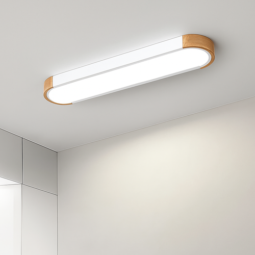 Plafonniers en bois décoratif télécommande panneaux - vue 2 sur 15