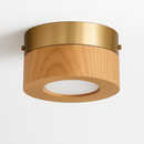 plafonniers en noyer et frêne led pour éclairage intérieur