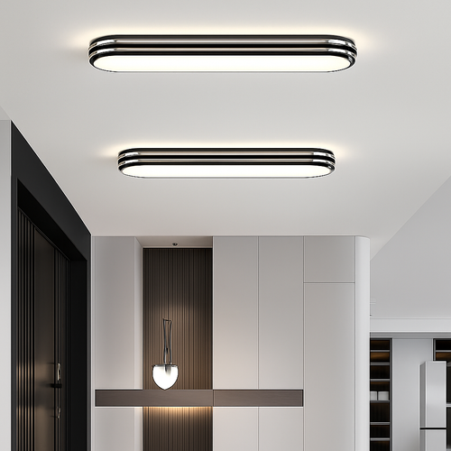 plafonniers led encastrés allée couloir spectre complet protection des yeux - vue 5 sur 18