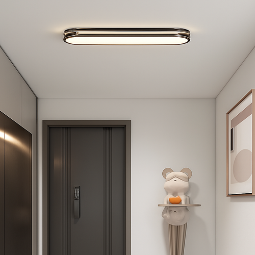 plafonniers led encastrés allée couloir spectre complet protection des yeux - vue 7 sur 18