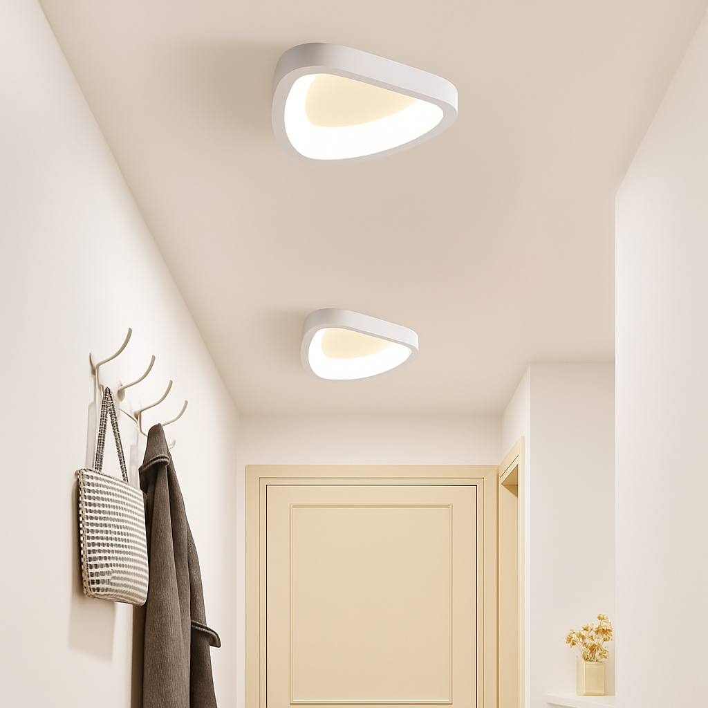 plafonniers led modernes pour décoration intérieure lumineuse - vue 3 sur 18