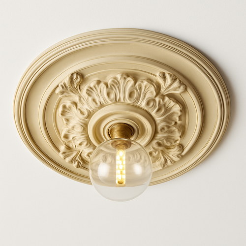 plafonniers led modernes style nordique rétro français sculptés - vue 4 sur 10