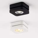 Plafonniers LED Spot 360 degrés Rotation Downlights AC85-265V 7W 10W 12W 15W pliant COB LED Downlights monté en Surface