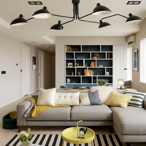 Plafonniers modernes de style nordique pour salon chambre à coucher lampe Luminaire suspendu luminaires industriels pour la maison Art déco - vue 3 sur 18