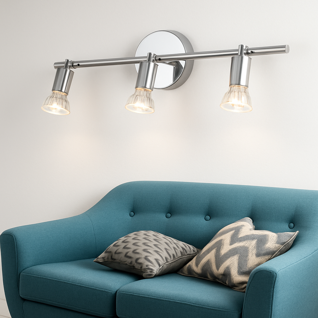 plafonniers rotatifs angle réglable avec ampoule led pour éclairage spot - vue 9 sur 10