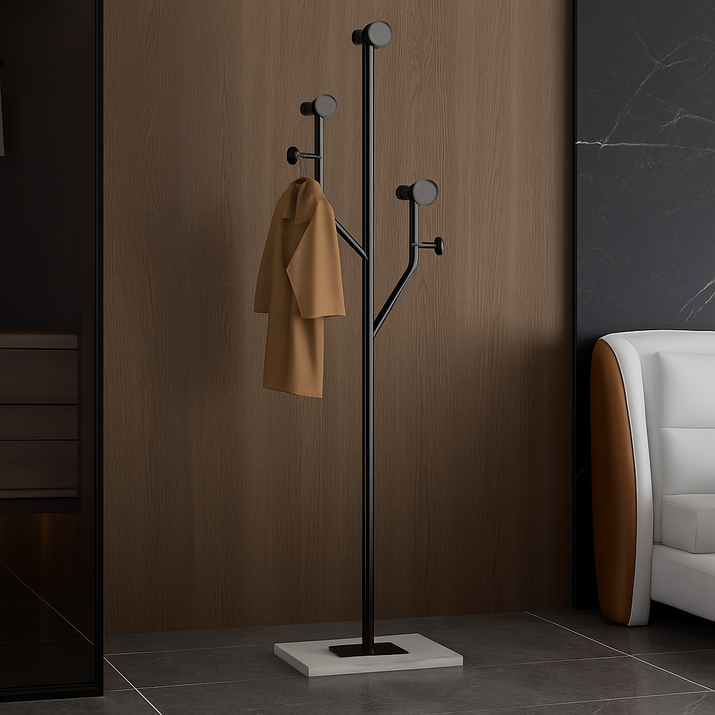 porte-manteau sur pied luxe style nordique créatif pour la maison - vue 4 sur 7