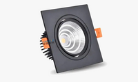 projecteur led encastrable cob spot simple double carré