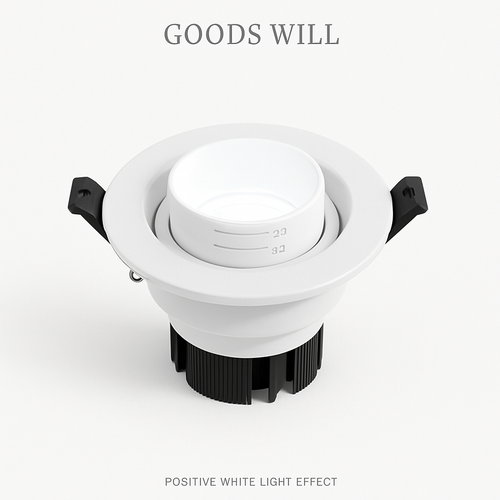 projecteur led spot encastré dimmable avec zoom intégré - vue 4 sur 8