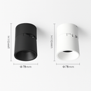 projecteurs led pliables angle réglable anti-éblouissement spots muraux