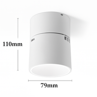 projecteurs led pliables angle réglable anti-éblouissement spots muraux