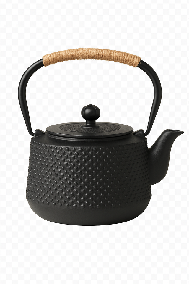 Service à thé japonais en fonte avec infuseur
