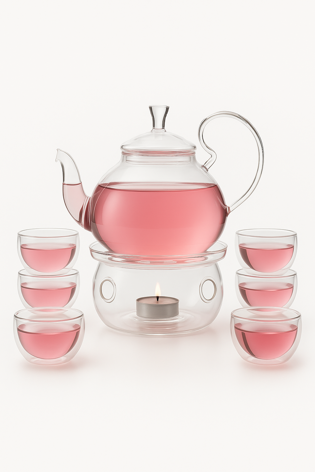 Service a the verre double paroi infuseur 800ml