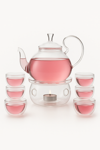 Service a the verre double paroi infuseur 800ml