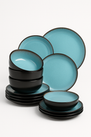 service de table ceramique gres style moderne complet