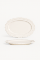 Service de table céramique relief style vintage complet