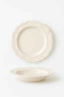 Service de table ceramique relief style vintage restaurant