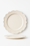 Service de table ceramique relief style vintage restaurant