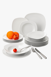service de table porcelaine 18 pièces 6 personnes
