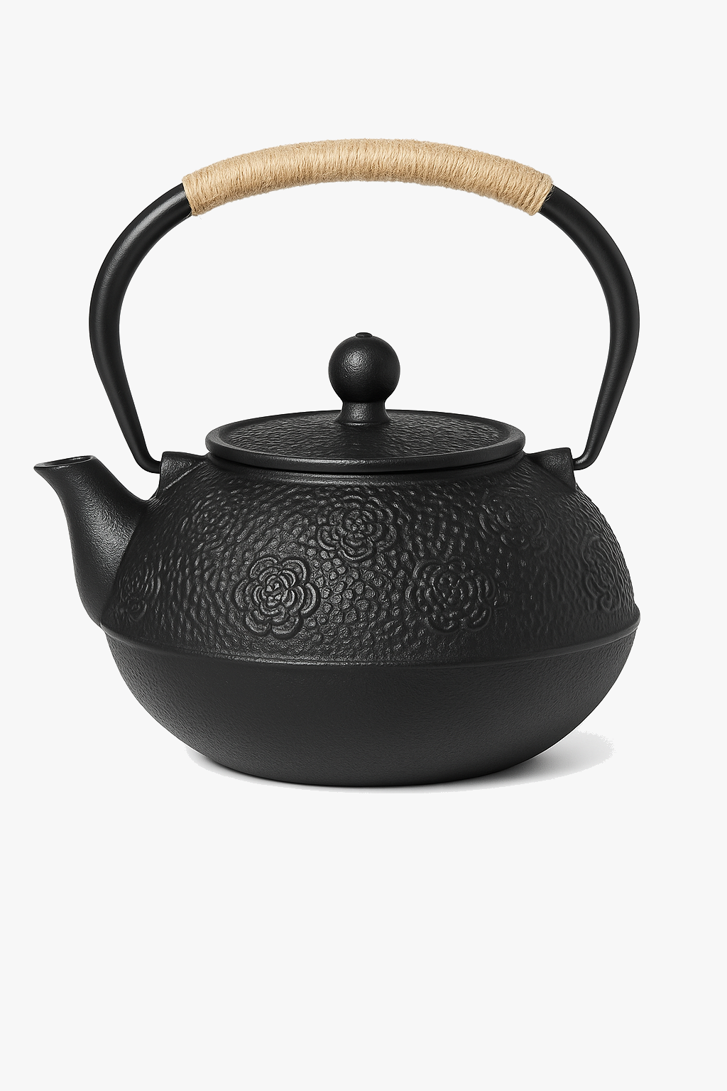 Service à thé japonais en fonte avec infuseur
