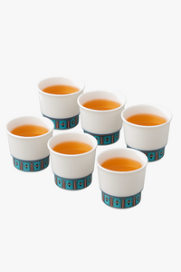 Service à thé kung fu porcelaine 6 tasses