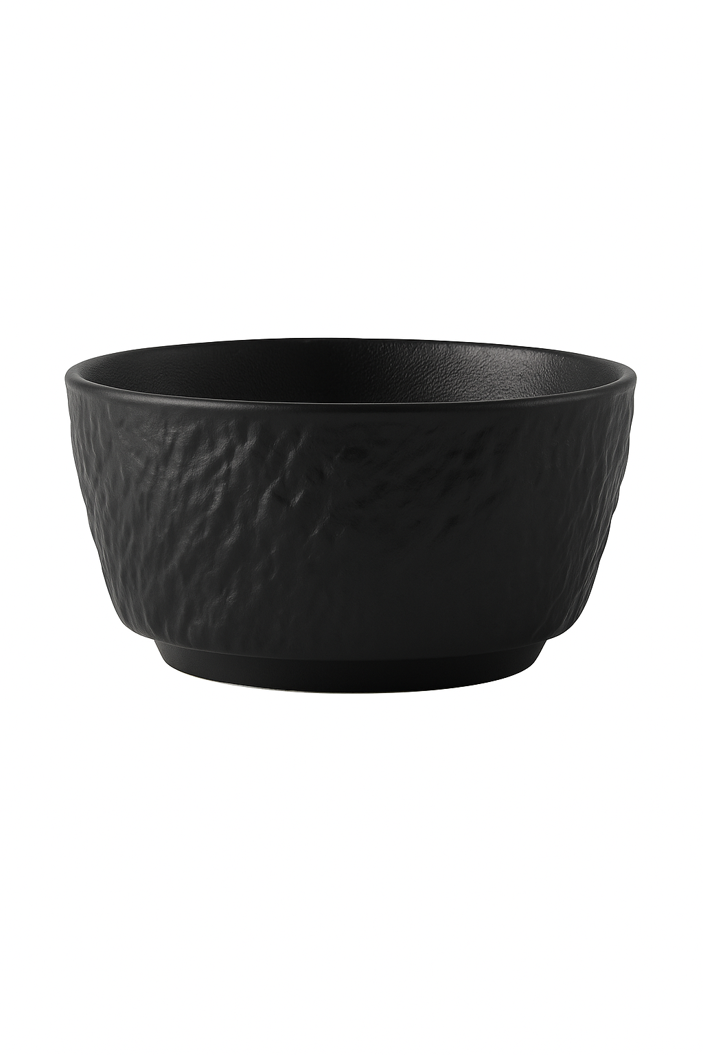 Service vaisselle ceramique mate motif roche bols assiettes - vue 2 sur 2