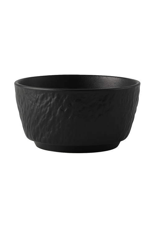 Service vaisselle ceramique mate motif roche bols assiettes - vue 3 sur 2