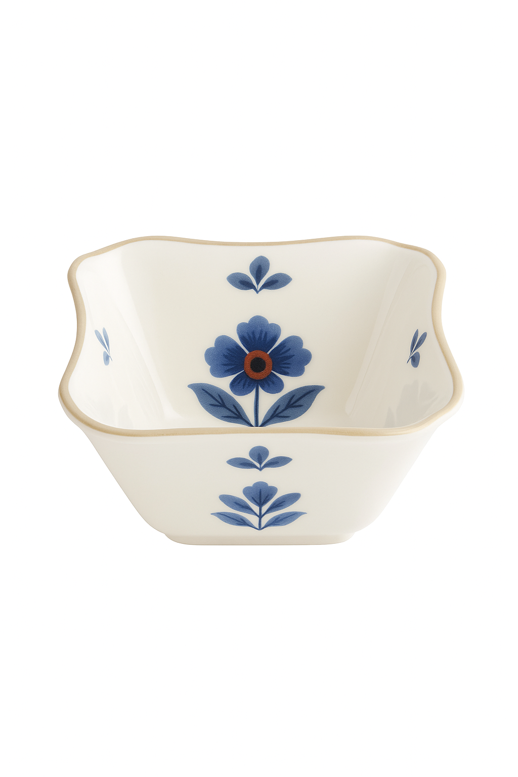 service vaisselle flora en céramique assiettes bols tasses - vue 2 sur 2